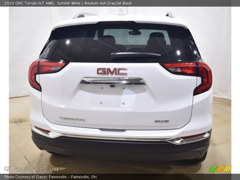 Summit White / Medium Ash Gray/Jet Black 2020 GMC Terrain SLT AWD