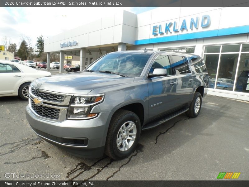 Satin Steel Metallic / Jet Black 2020 Chevrolet Suburban LS 4WD