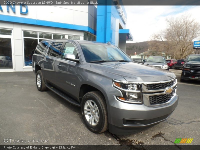 Satin Steel Metallic / Jet Black 2020 Chevrolet Suburban LS 4WD