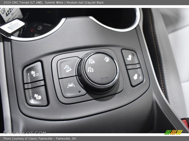 Summit White / Medium Ash Gray/Jet Black 2020 GMC Terrain SLT AWD