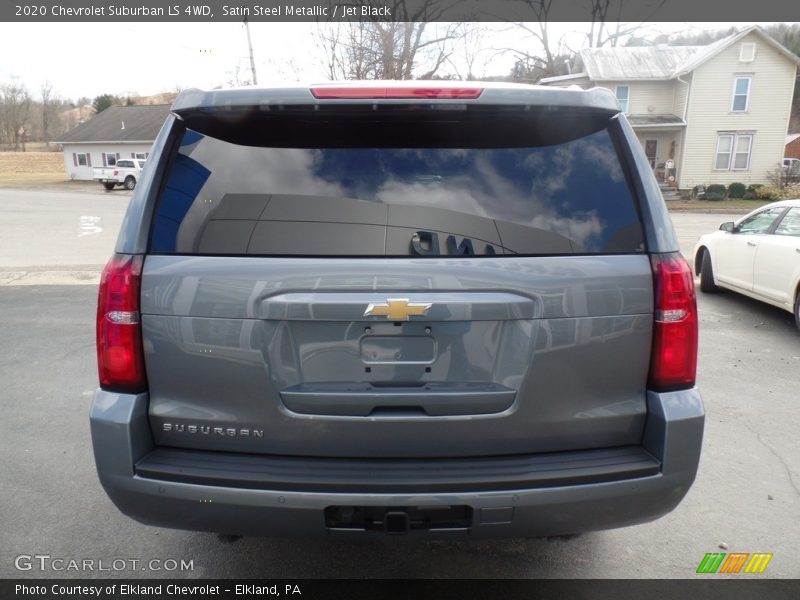 Satin Steel Metallic / Jet Black 2020 Chevrolet Suburban LS 4WD