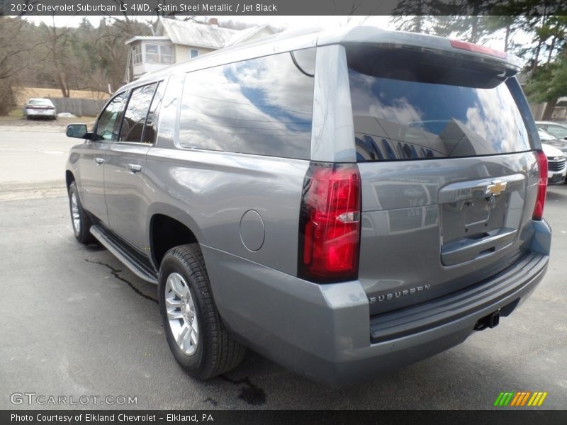 Satin Steel Metallic / Jet Black 2020 Chevrolet Suburban LS 4WD