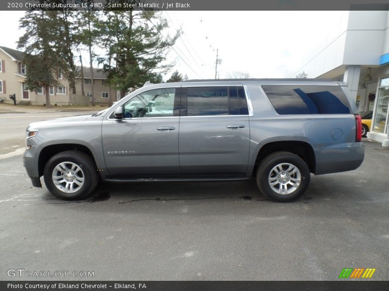 Satin Steel Metallic / Jet Black 2020 Chevrolet Suburban LS 4WD