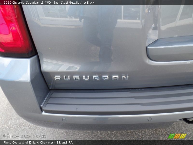 Satin Steel Metallic / Jet Black 2020 Chevrolet Suburban LS 4WD