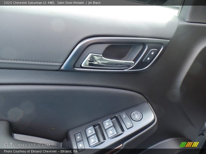 Satin Steel Metallic / Jet Black 2020 Chevrolet Suburban LS 4WD