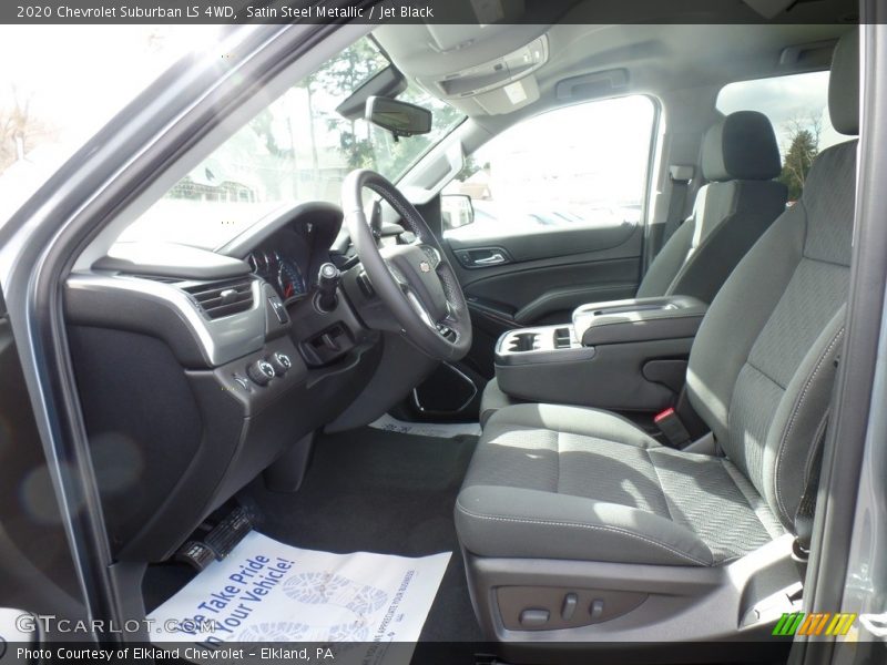 Satin Steel Metallic / Jet Black 2020 Chevrolet Suburban LS 4WD