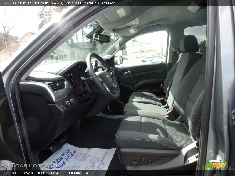 Satin Steel Metallic / Jet Black 2020 Chevrolet Suburban LS 4WD