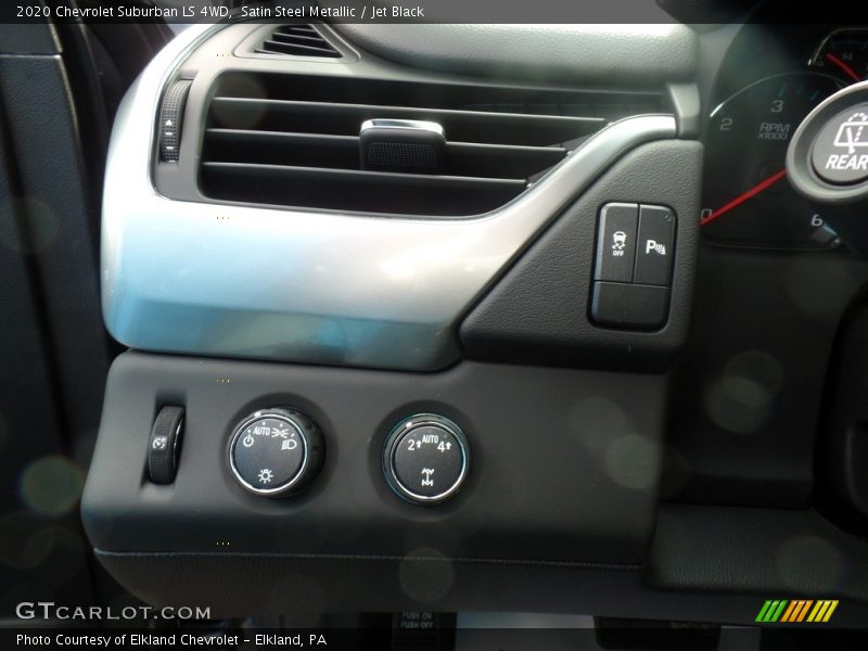 Satin Steel Metallic / Jet Black 2020 Chevrolet Suburban LS 4WD