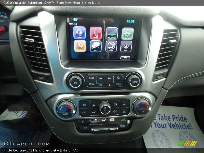 Satin Steel Metallic / Jet Black 2020 Chevrolet Suburban LS 4WD