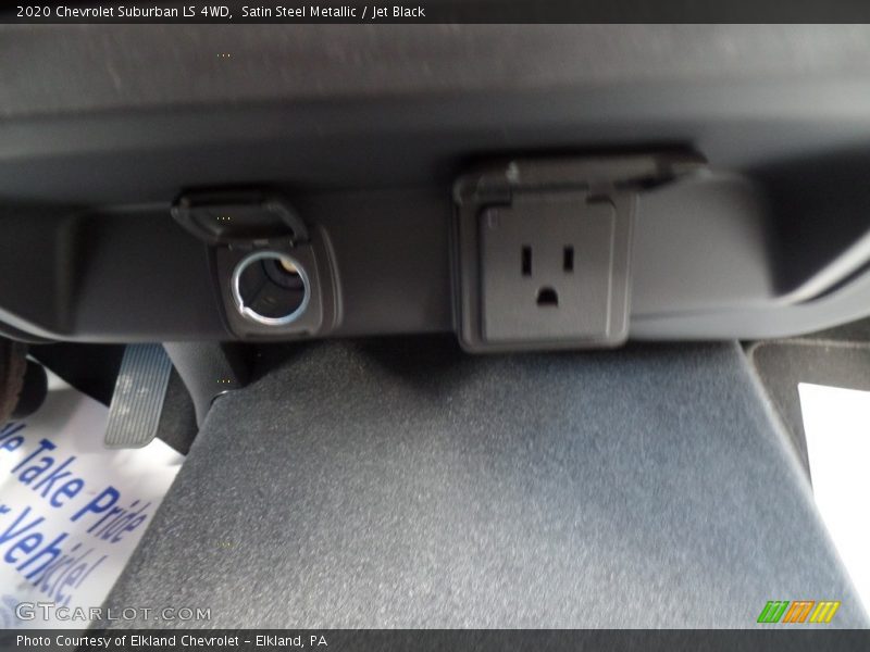 Satin Steel Metallic / Jet Black 2020 Chevrolet Suburban LS 4WD