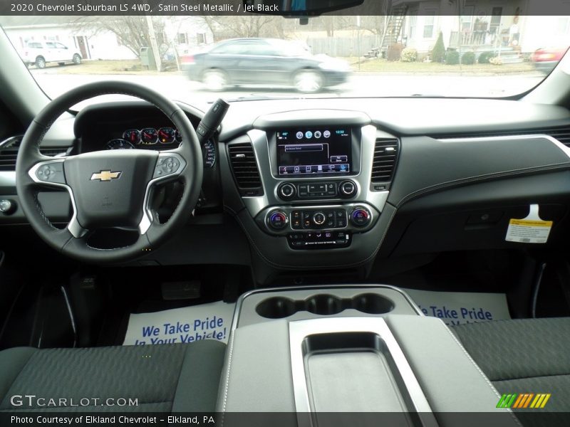 Satin Steel Metallic / Jet Black 2020 Chevrolet Suburban LS 4WD