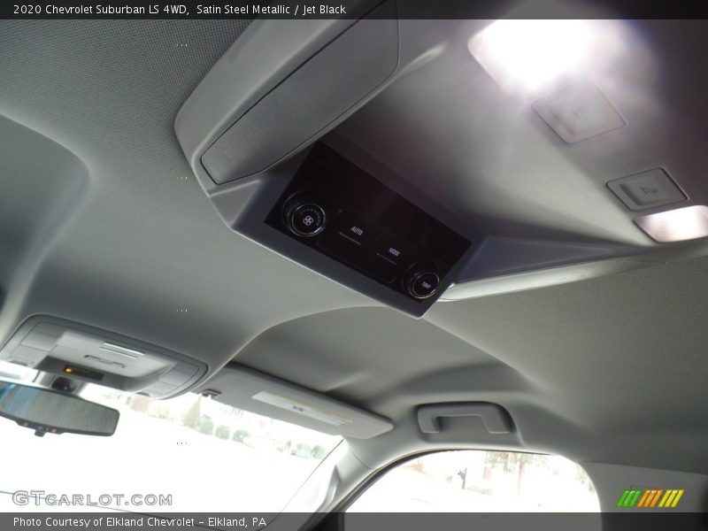 Satin Steel Metallic / Jet Black 2020 Chevrolet Suburban LS 4WD