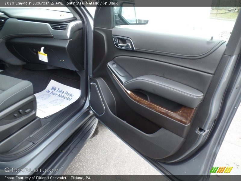 Satin Steel Metallic / Jet Black 2020 Chevrolet Suburban LS 4WD