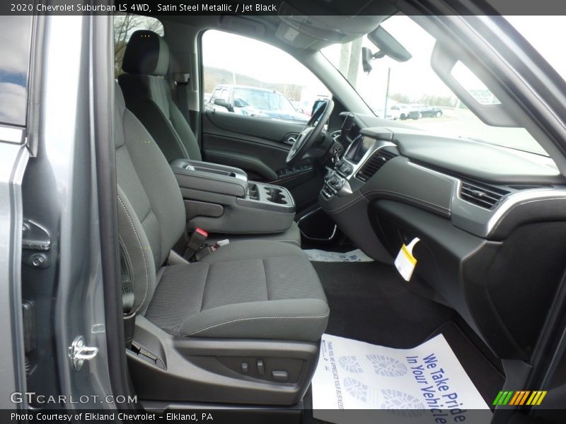Satin Steel Metallic / Jet Black 2020 Chevrolet Suburban LS 4WD
