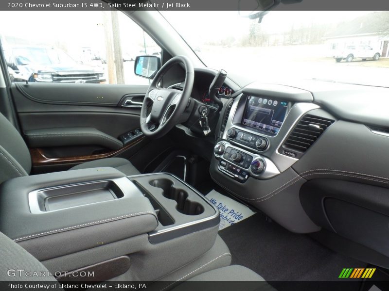 Satin Steel Metallic / Jet Black 2020 Chevrolet Suburban LS 4WD