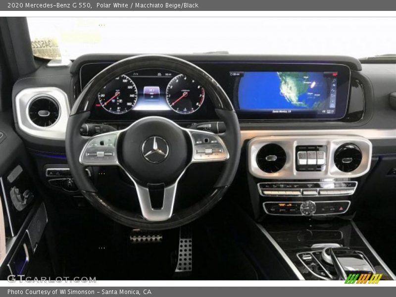 Polar White / Macchiato Beige/Black 2020 Mercedes-Benz G 550