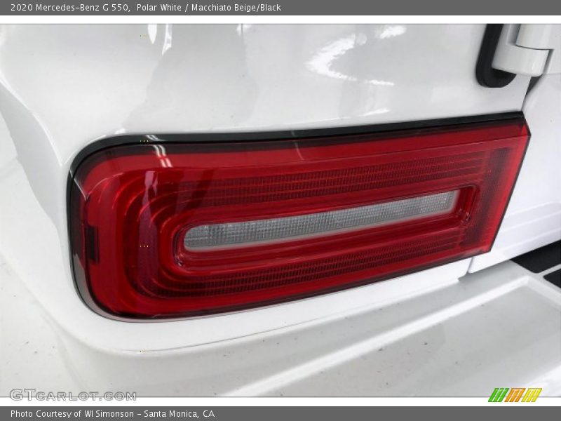 Polar White / Macchiato Beige/Black 2020 Mercedes-Benz G 550