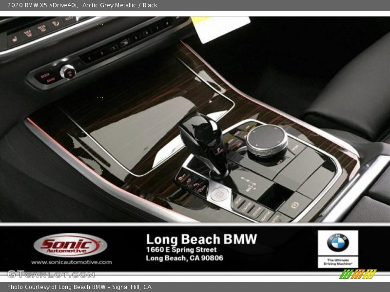Arctic Grey Metallic / Black 2020 BMW X5 sDrive40i