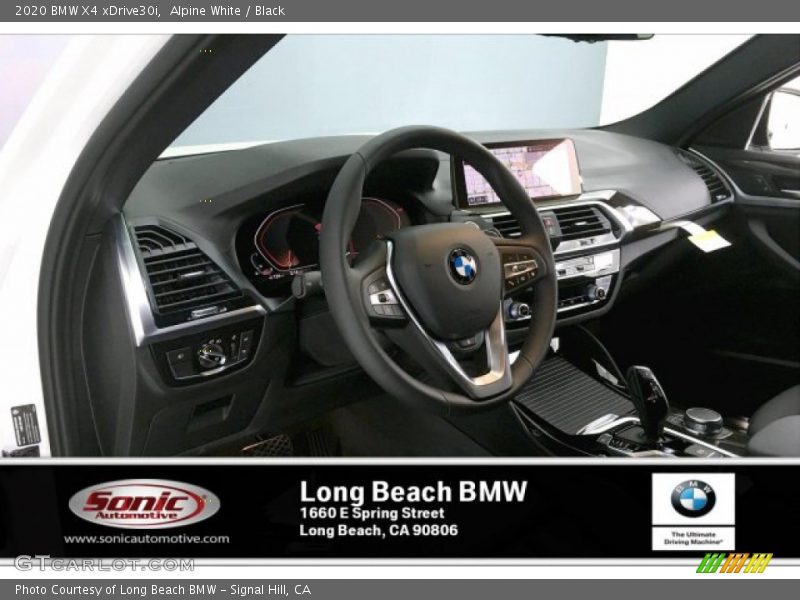 Alpine White / Black 2020 BMW X4 xDrive30i