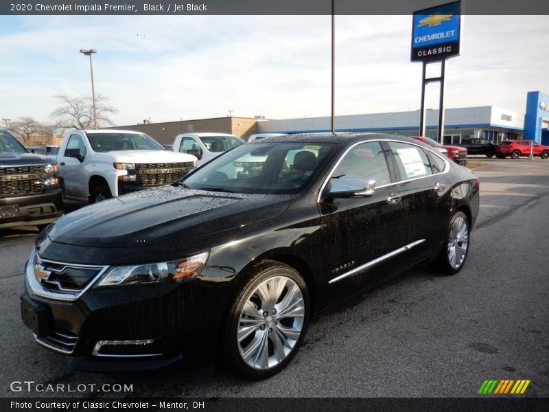 Black / Jet Black 2020 Chevrolet Impala Premier