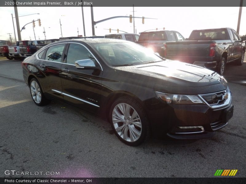 Black / Jet Black 2020 Chevrolet Impala Premier