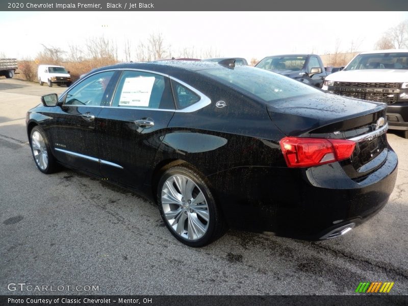 Black / Jet Black 2020 Chevrolet Impala Premier