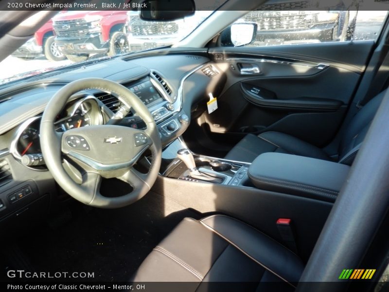 Black / Jet Black 2020 Chevrolet Impala Premier