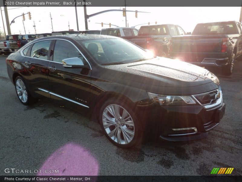 Black / Jet Black 2020 Chevrolet Impala Premier