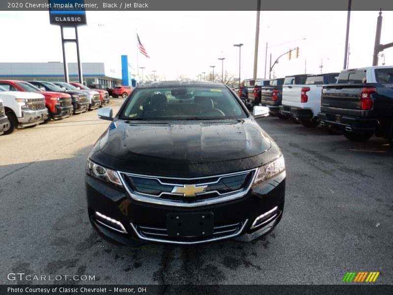 Black / Jet Black 2020 Chevrolet Impala Premier