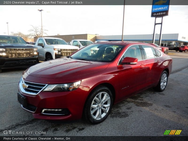 Cajun Red Tintcoat / Jet Black 2020 Chevrolet Impala LT