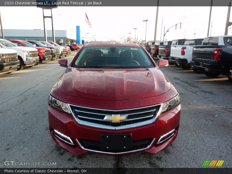 Cajun Red Tintcoat / Jet Black 2020 Chevrolet Impala LT