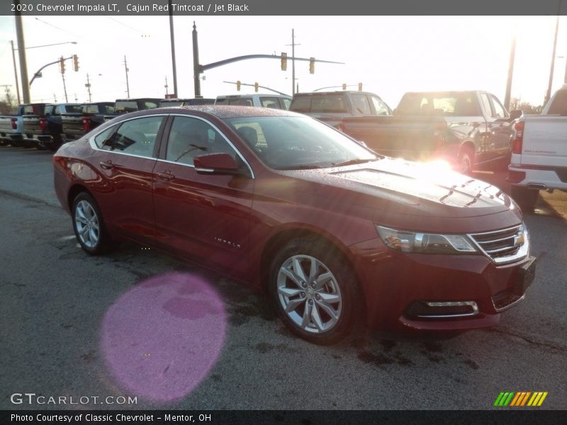 Cajun Red Tintcoat / Jet Black 2020 Chevrolet Impala LT