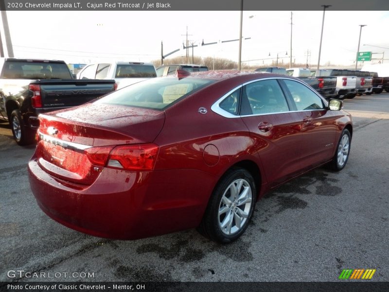 Cajun Red Tintcoat / Jet Black 2020 Chevrolet Impala LT