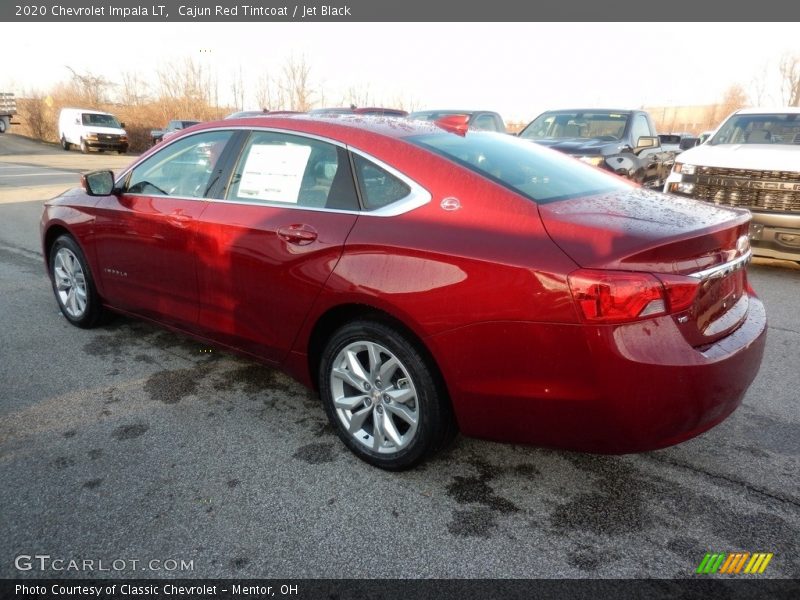 Cajun Red Tintcoat / Jet Black 2020 Chevrolet Impala LT