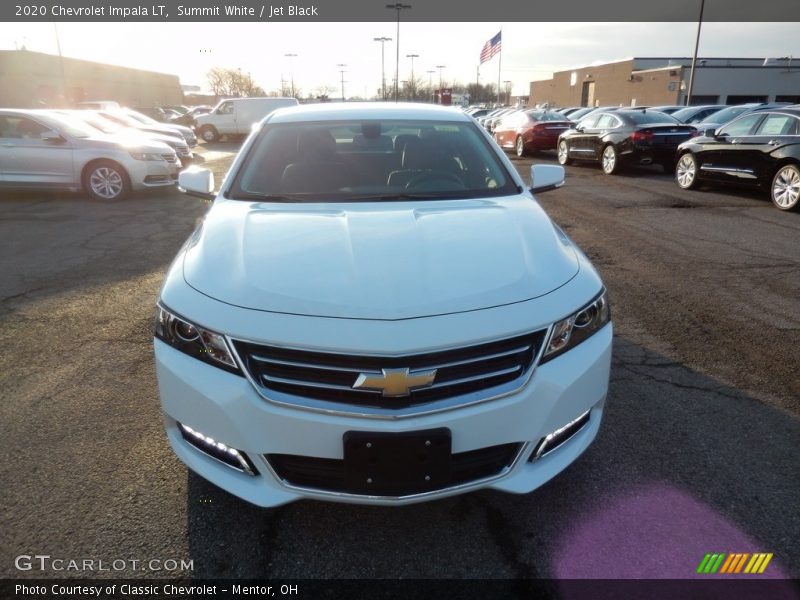 Summit White / Jet Black 2020 Chevrolet Impala LT