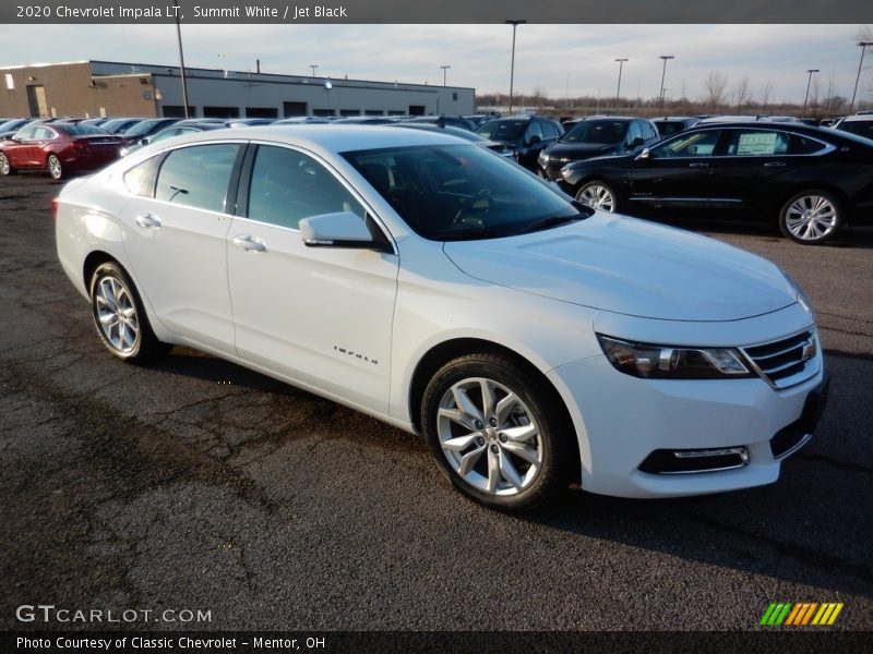 Summit White / Jet Black 2020 Chevrolet Impala LT