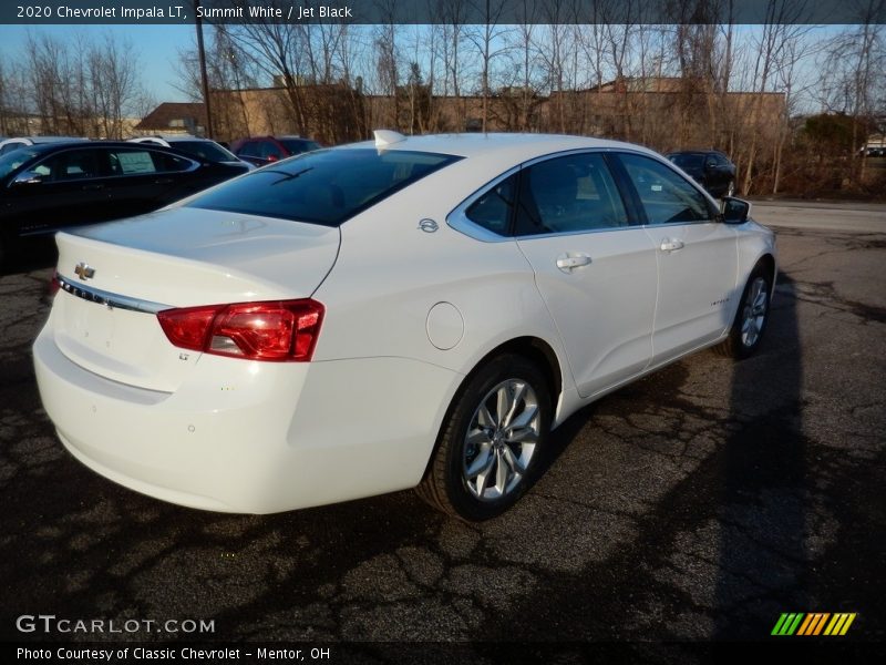 Summit White / Jet Black 2020 Chevrolet Impala LT