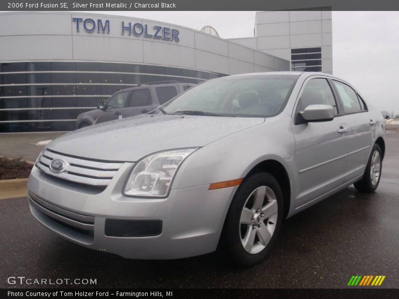 Silver Frost Metallic / Charcoal Black 2006 Ford Fusion SE