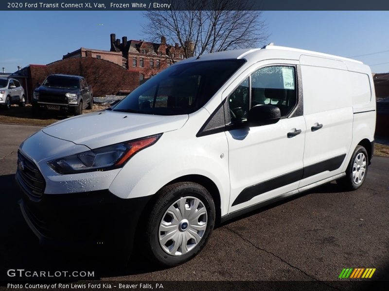 Frozen White / Ebony 2020 Ford Transit Connect XL Van