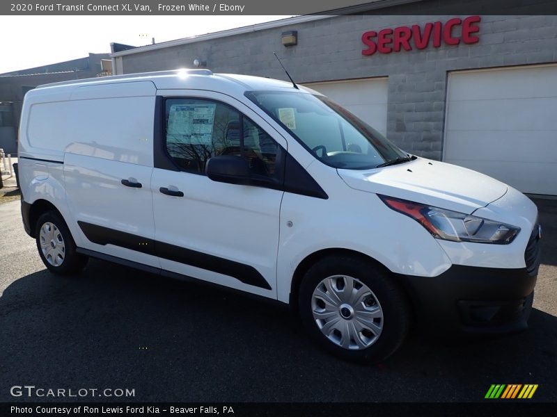 Frozen White / Ebony 2020 Ford Transit Connect XL Van