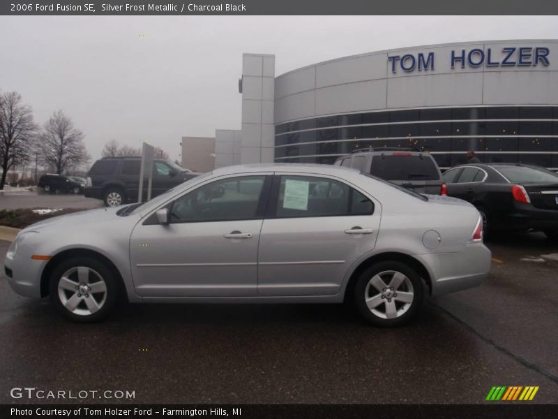 Silver Frost Metallic / Charcoal Black 2006 Ford Fusion SE