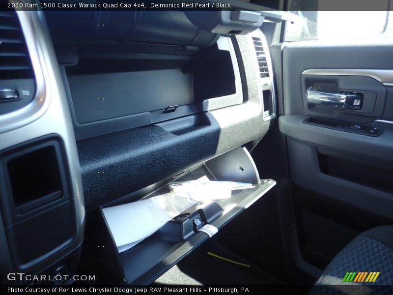 Delmonico Red Pearl / Black 2020 Ram 1500 Classic Warlock Quad Cab 4x4