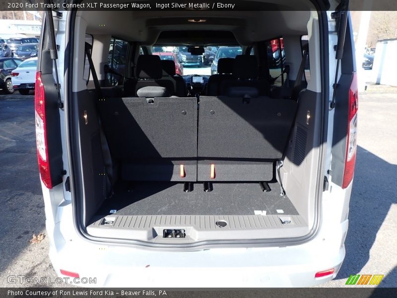 Ingot Silver Metallic / Ebony 2020 Ford Transit Connect XLT Passenger Wagon