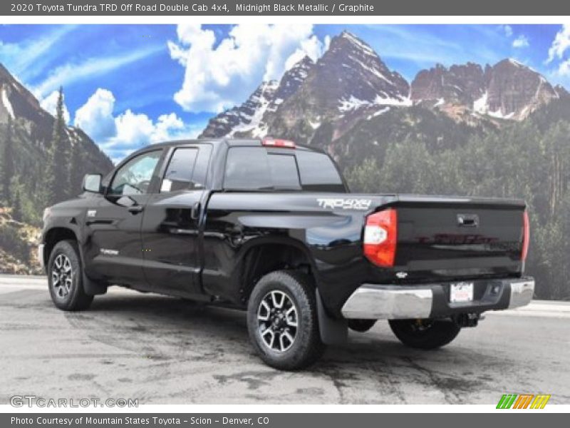Midnight Black Metallic / Graphite 2020 Toyota Tundra TRD Off Road Double Cab 4x4