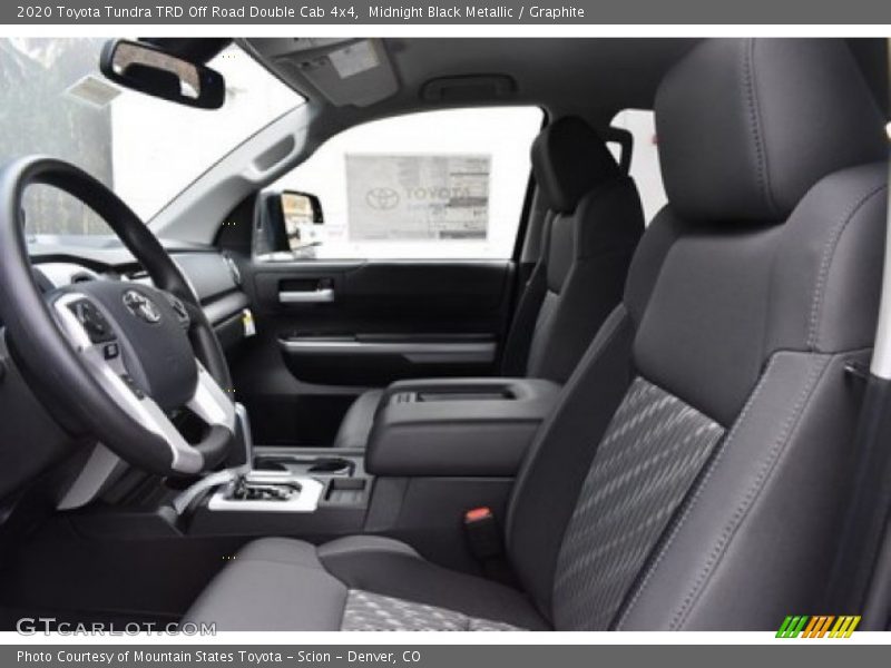 Midnight Black Metallic / Graphite 2020 Toyota Tundra TRD Off Road Double Cab 4x4