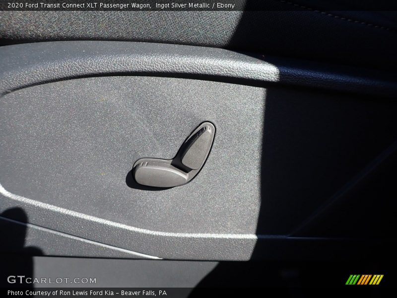Ingot Silver Metallic / Ebony 2020 Ford Transit Connect XLT Passenger Wagon