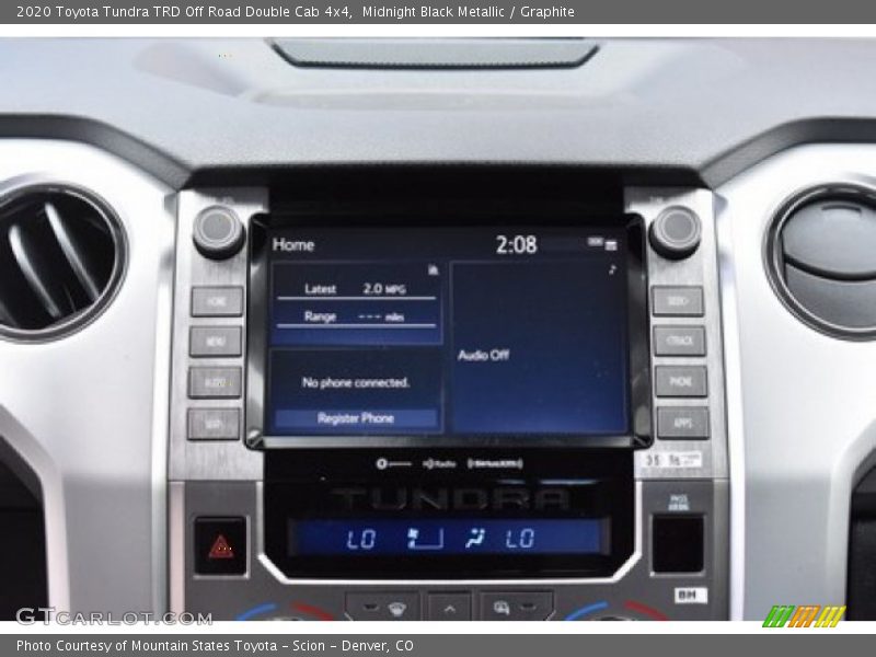 Midnight Black Metallic / Graphite 2020 Toyota Tundra TRD Off Road Double Cab 4x4