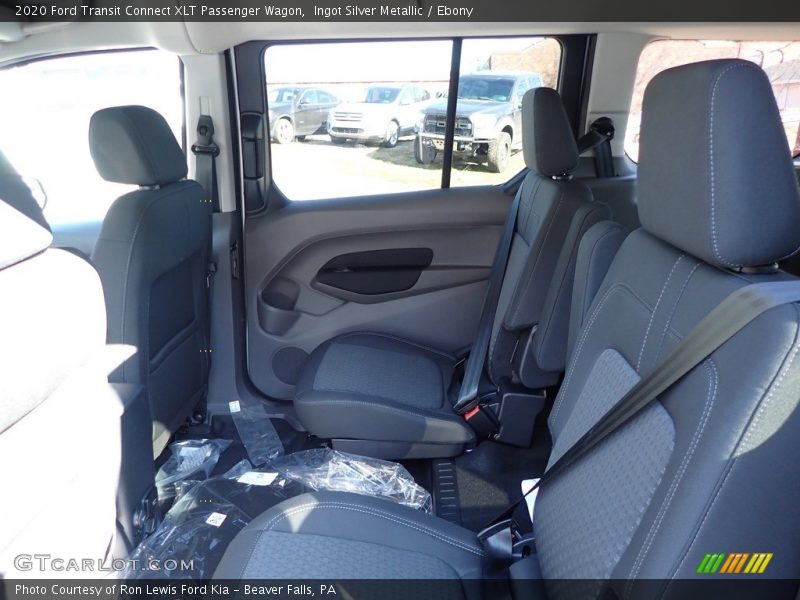 Ingot Silver Metallic / Ebony 2020 Ford Transit Connect XLT Passenger Wagon