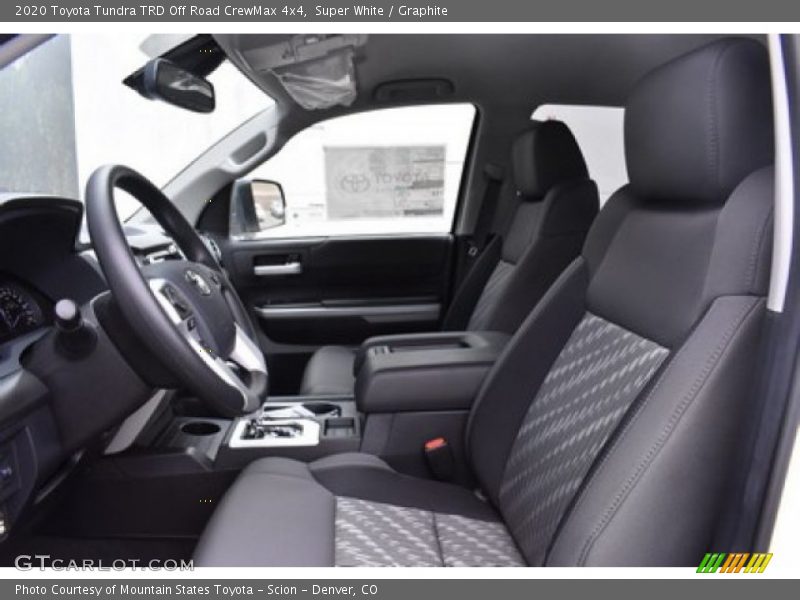 Super White / Graphite 2020 Toyota Tundra TRD Off Road CrewMax 4x4