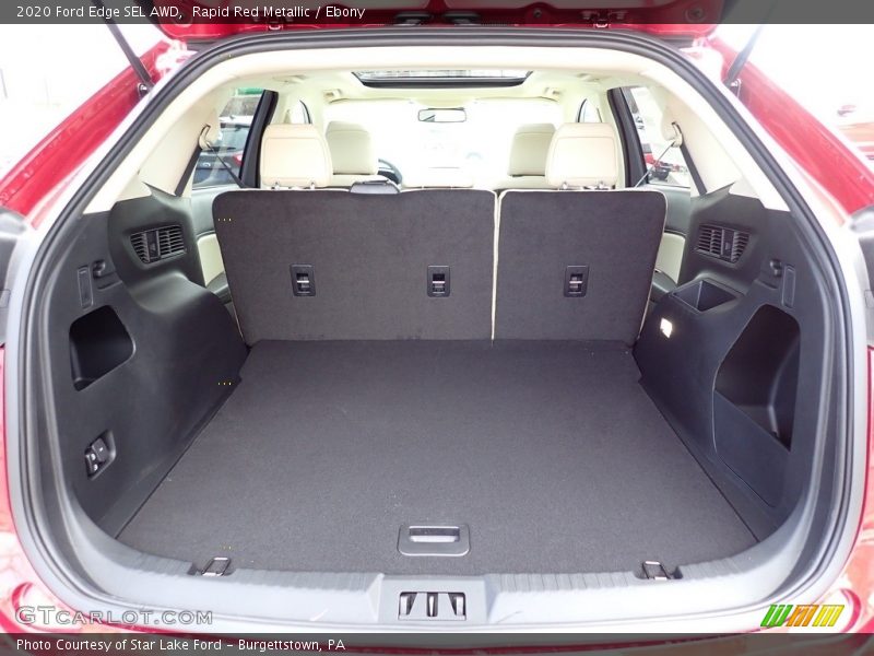 Rapid Red Metallic / Ebony 2020 Ford Edge SEL AWD